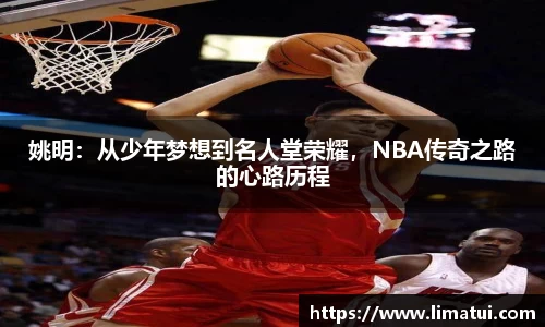 姚明：从少年梦想到名人堂荣耀，NBA传奇之路的心路历程